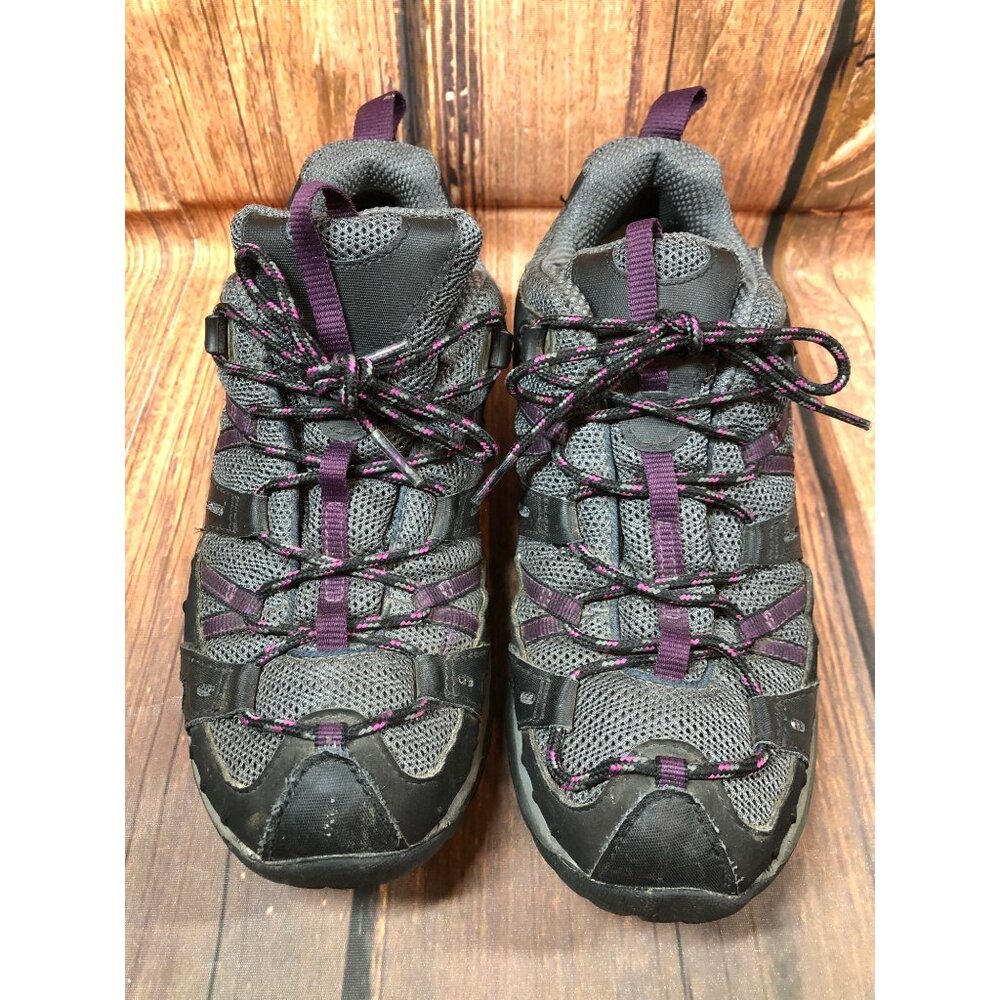 Merrell Siren Sport 2 Black Damson Purple Trail Vibram Shoes Womens 9 /40 (d6j)